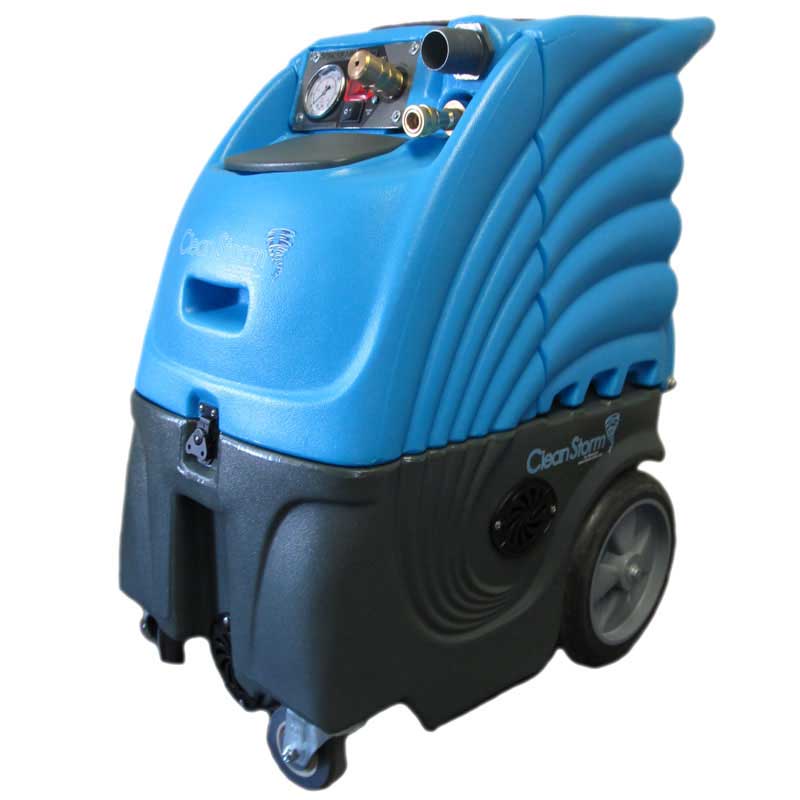 Clean Storm 6-2300-H Set, 6gal 300psi HEATED Dual 2 Stage Vacs, Hose Set Wand Upholstery Carpet Cleaning Machine